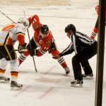 Blackhawks victory over the Calgary Flames