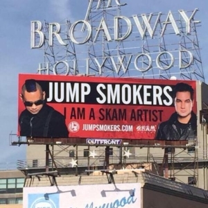 Billboard Design for Jump Smokers in Hollywood