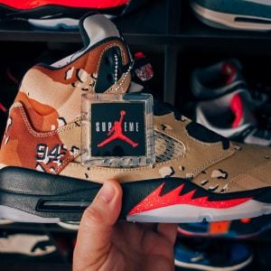 Supreme x Air Jordan V – Camo