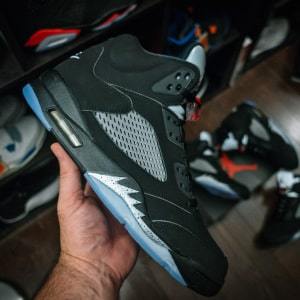 Air Jordan V Metallic Silver