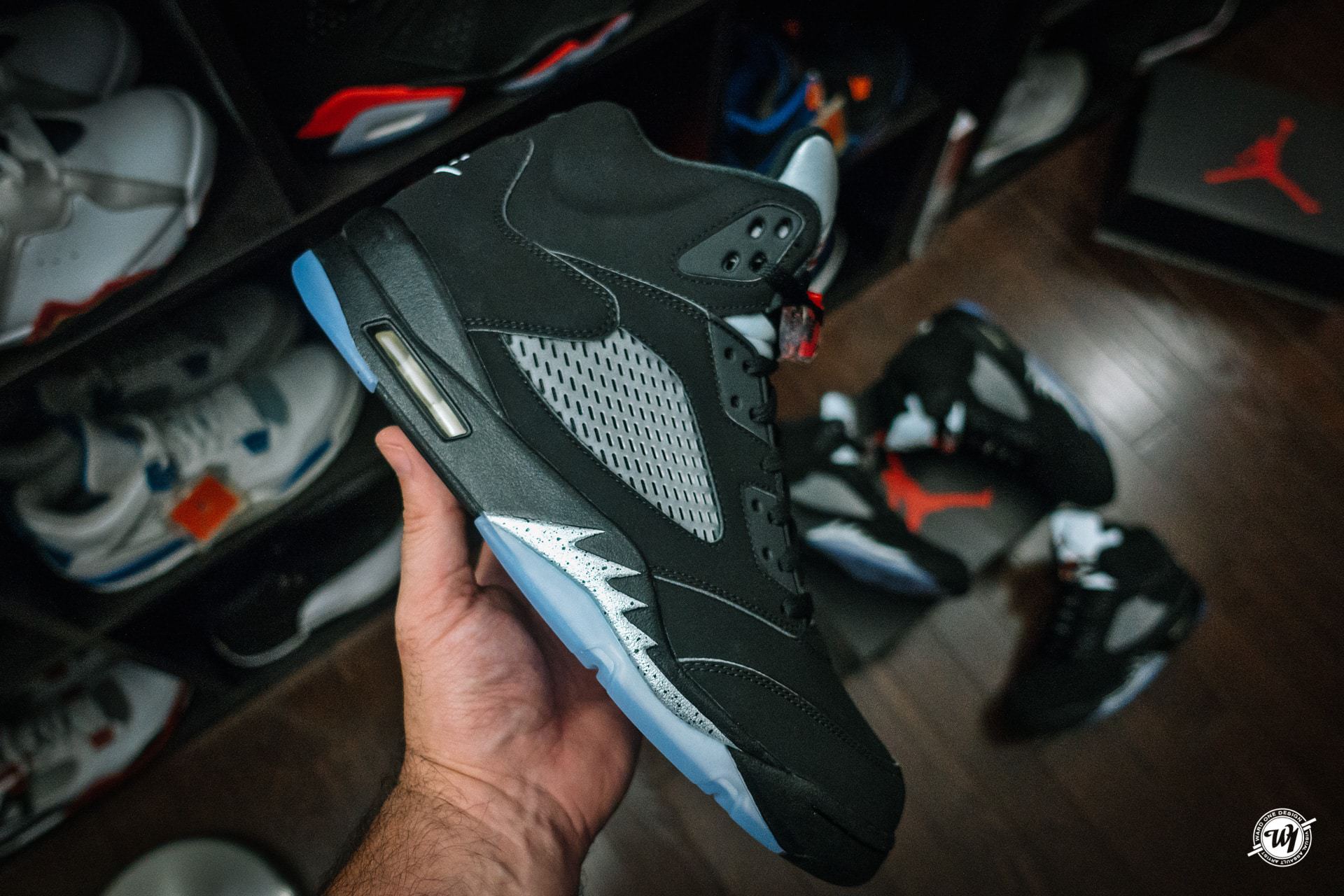 Air Jordan V Metallic Silver