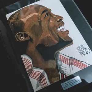 MJ Sketch from 1991