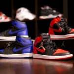 2001 Air Jordan 1 – Black / Varsity Red / Royal Blue DS