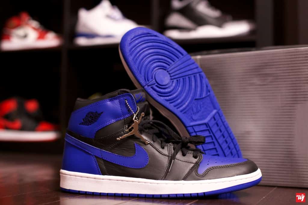 2001 Air Jordan 1 Retro Black/Royal Blue