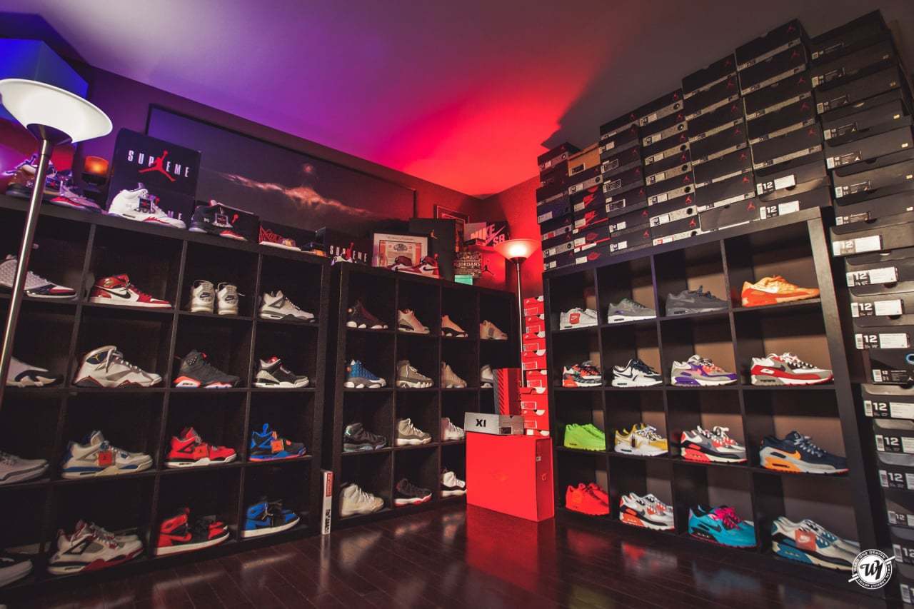 sneaker room