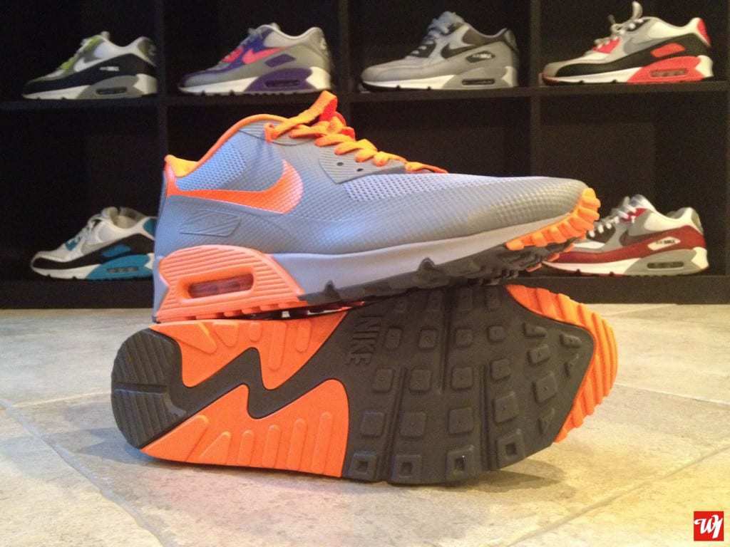 Nike Air Max 90 Hyperfuse Premium “Stealth/Total Orange”