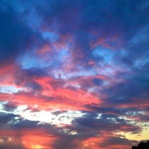 Amazing sunset in the ‘burbs