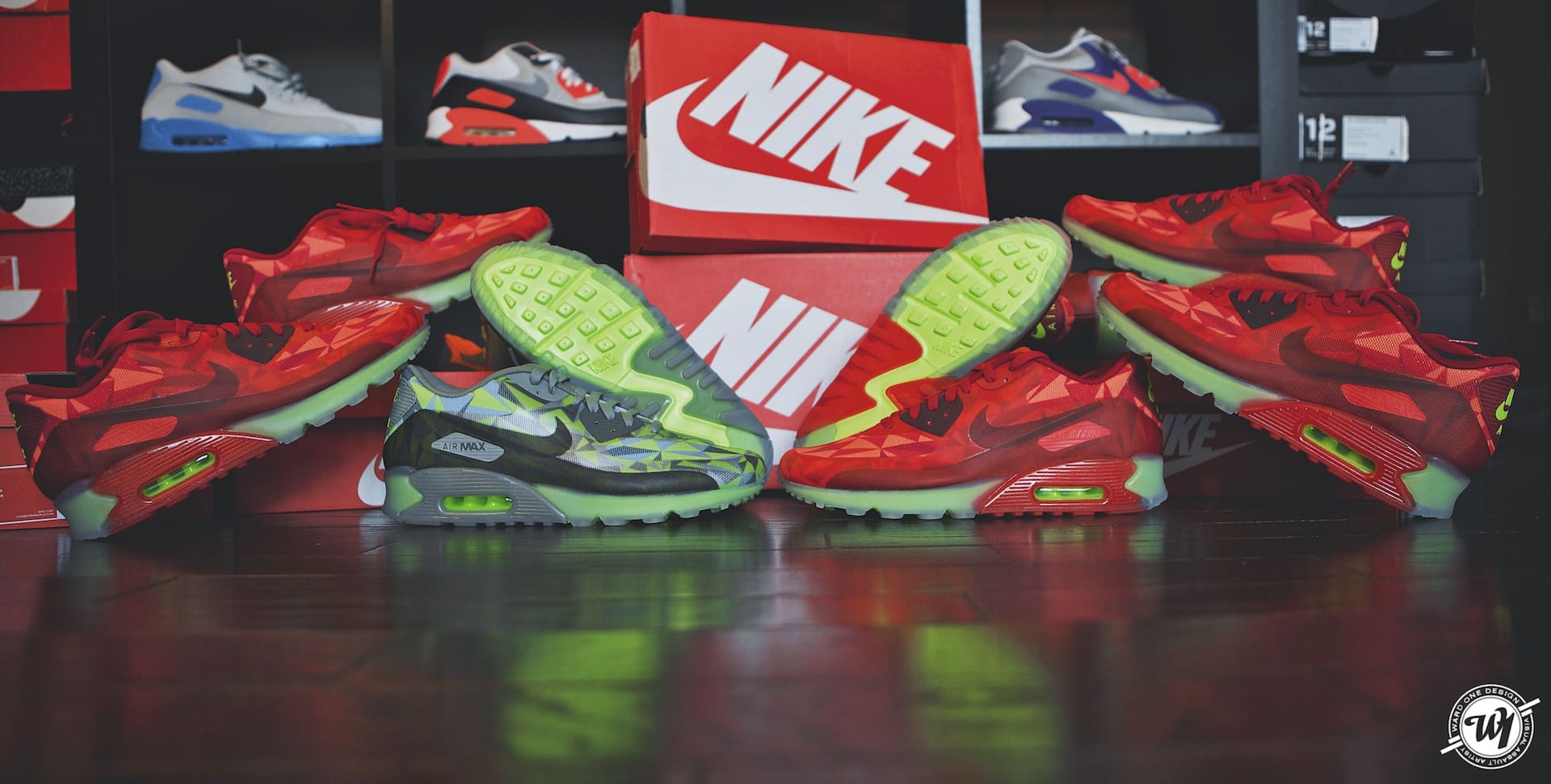 Nike Air Max 90 Ice “Gym Red”