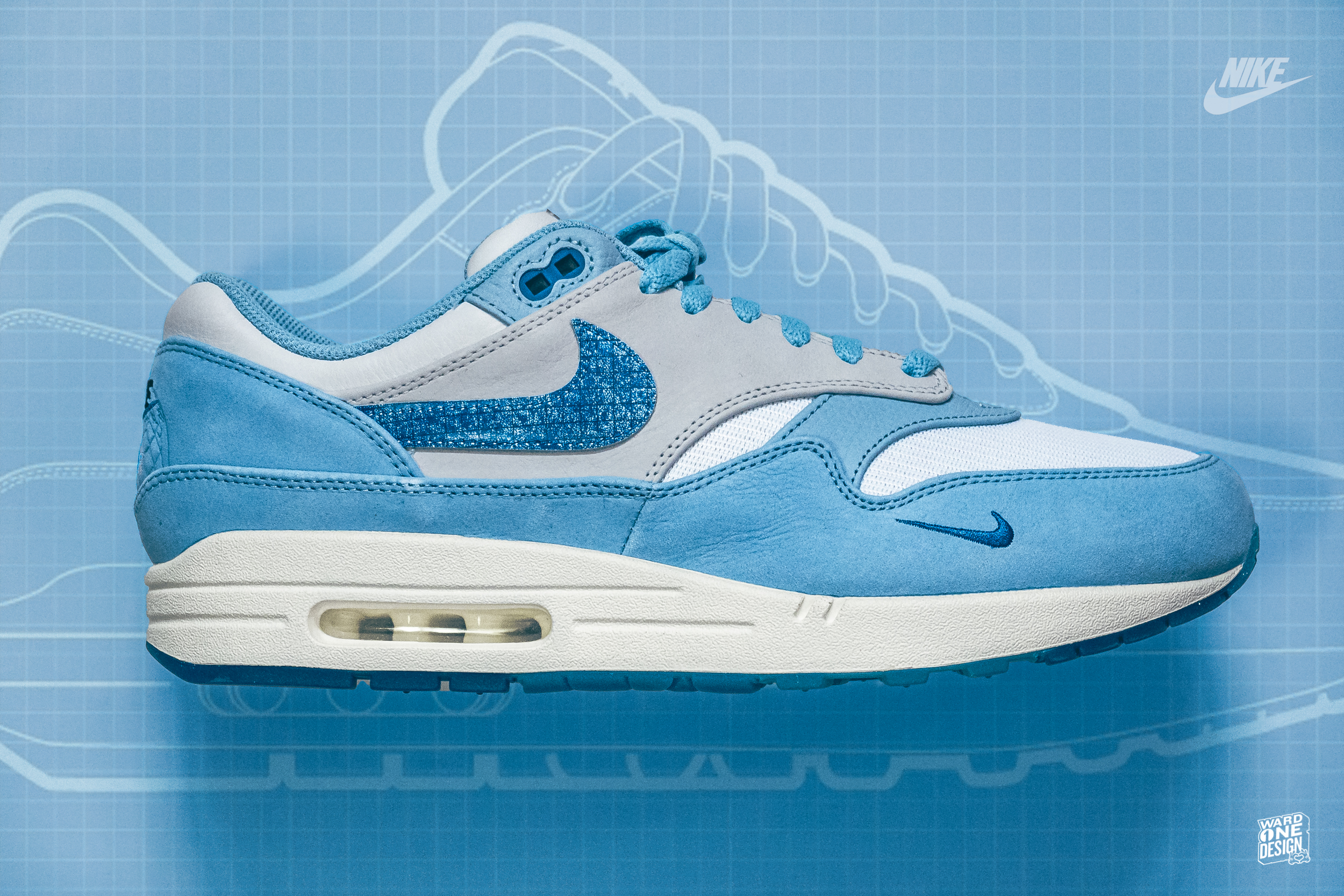 Air Max 1 Blueprint