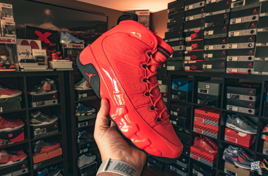 Air Jordan 9 • Chile Red