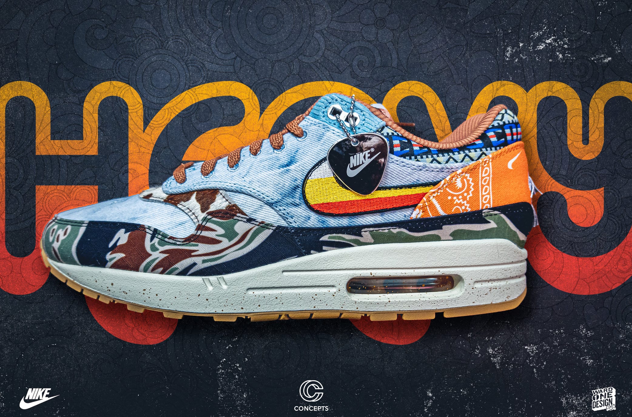 Concepts Nike Air Max 1 SP – Heavy