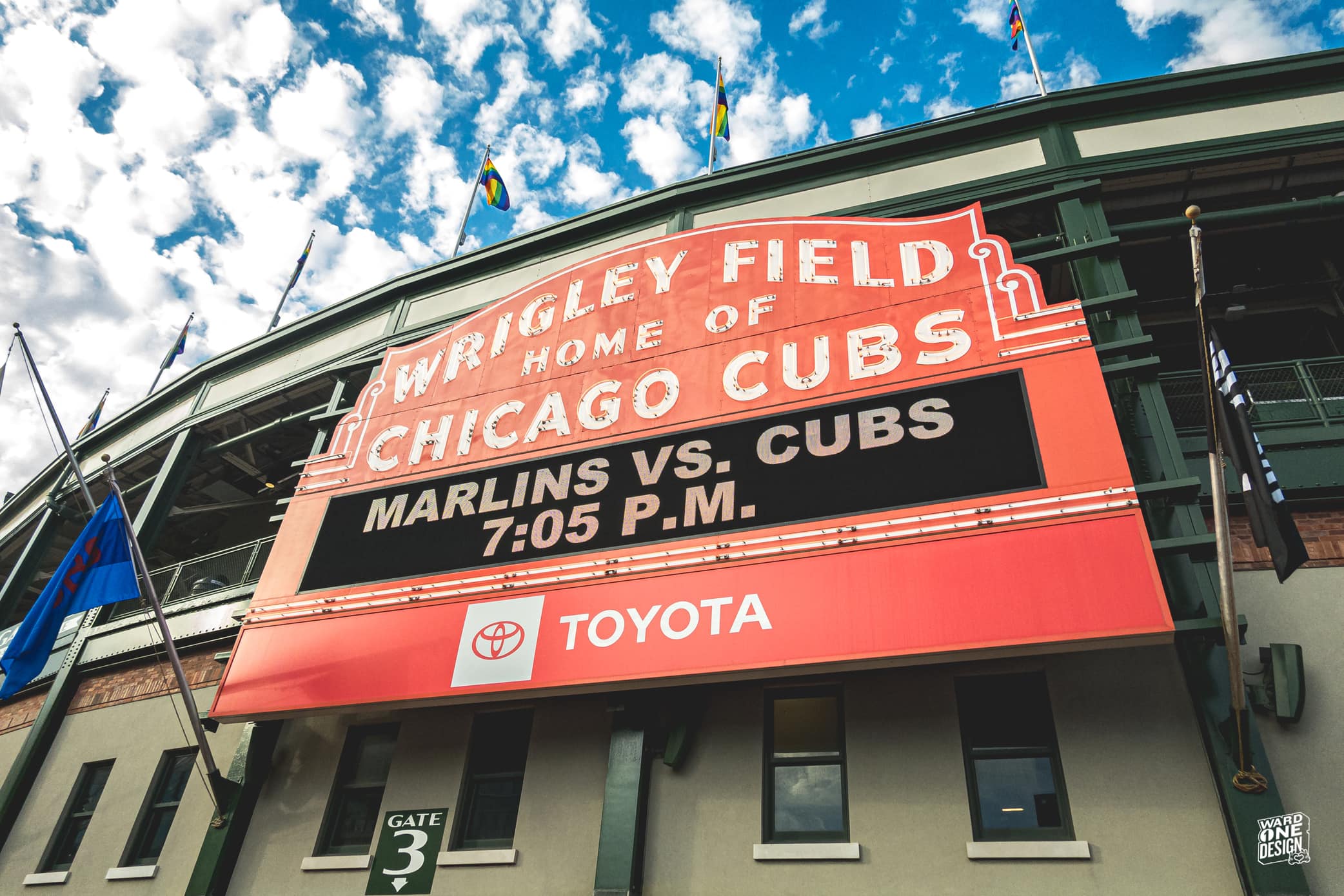 Summer Night at Wrigley