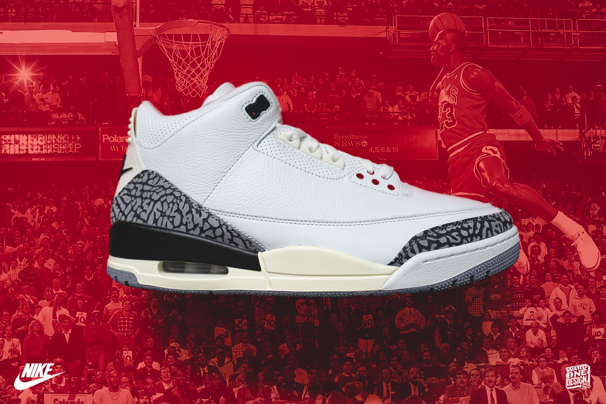 Air Jordan 3 – White Cement Reimagined