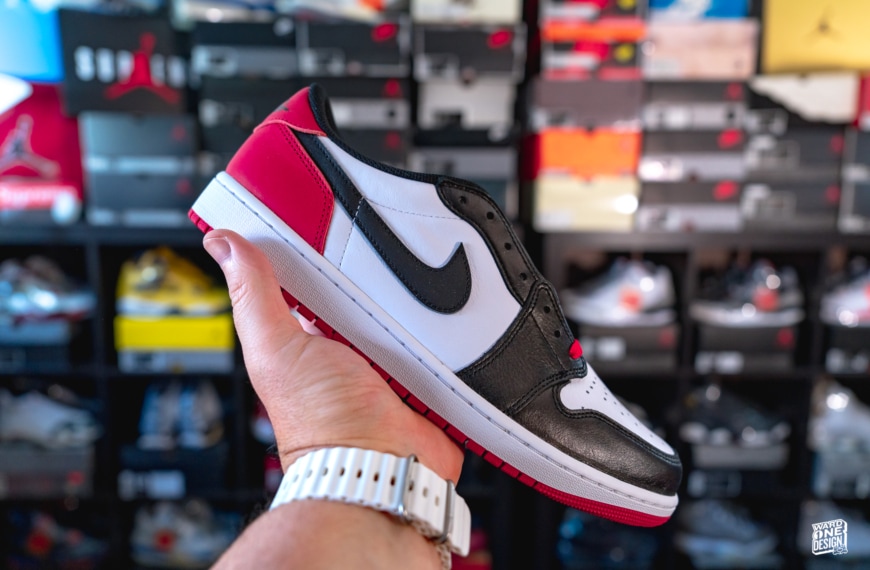 Air Jordan 1 OG Low – Black Toe