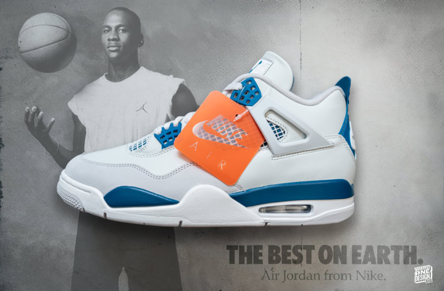 Air Jordan 4 – Industrial Blue