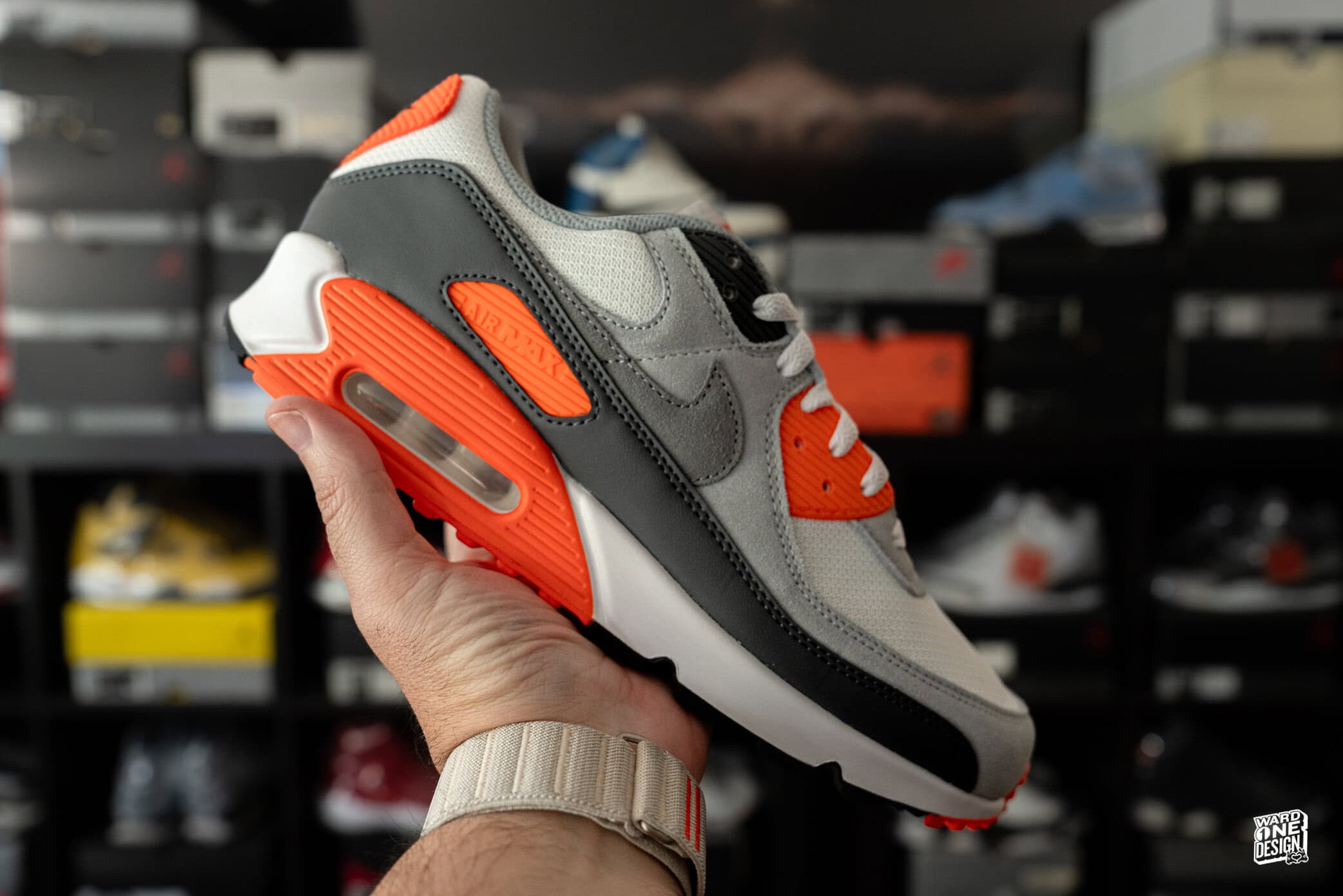 Nike Air Max 90 Chicago Bears Orange