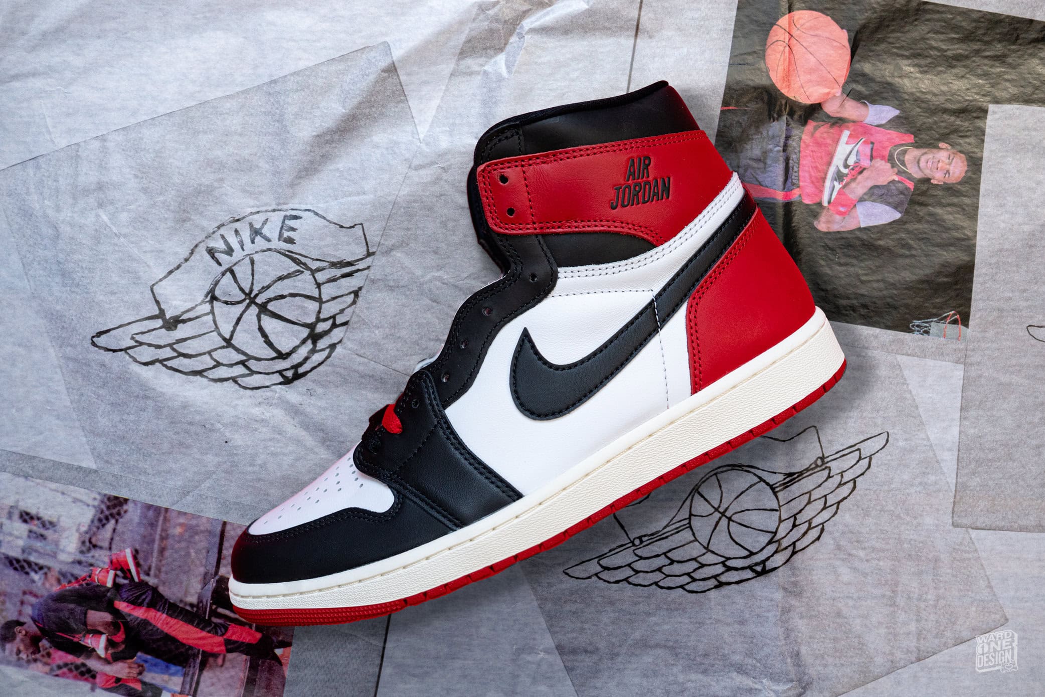 Air Jordan 1 Retro High OG “Black Toe”