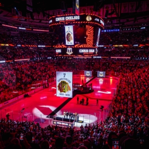 Chris Chelios Jersey Retirement