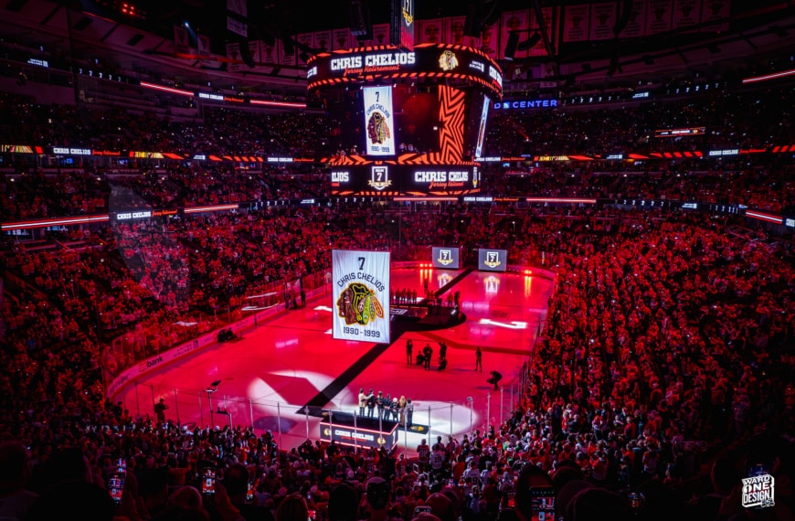 Chris Chelios Jersey Retirement