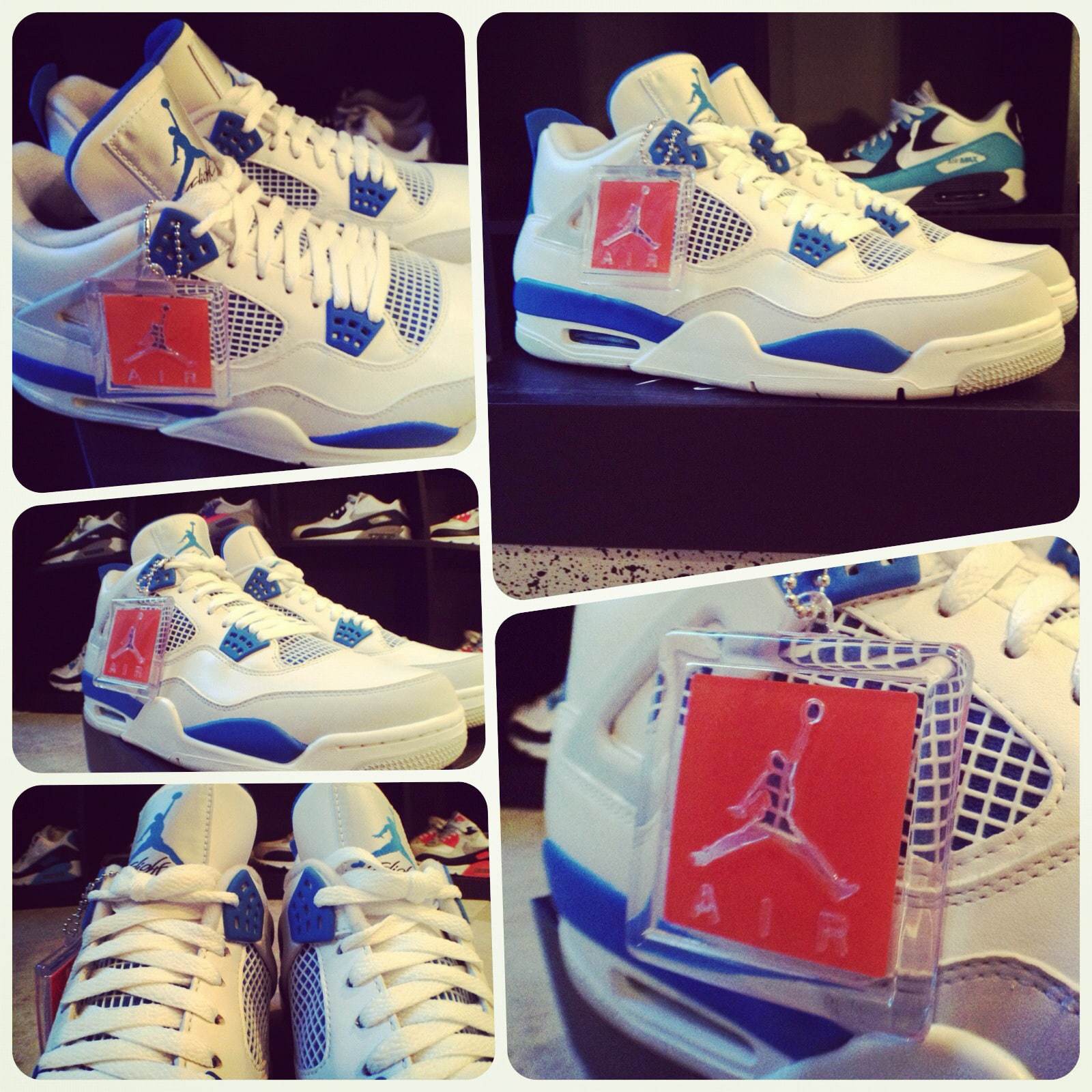 Air Jordan 4 • Military Blues